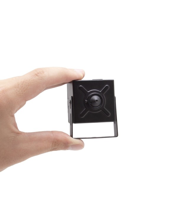 Micro caméra pinhole IP 4G à intégrer accès à distance via iPhone Android enregistrement Ultra HD 5MP sur micro SD 128Go avec al