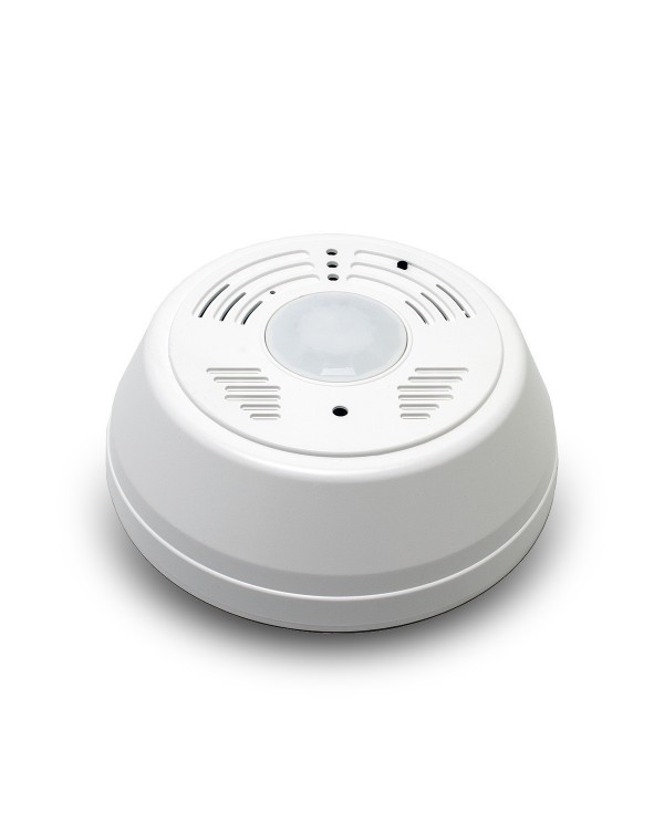 Détecteur de fumée caméra WiFi P2P HD 1080P détecteur PIR 128 Go