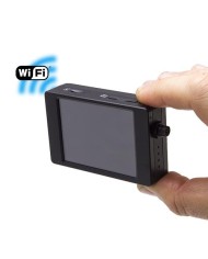 Micro enregistreur professionnel HD 1080P avec écran tactile et connexion Wi-Fi sur smartphone iOS & Android