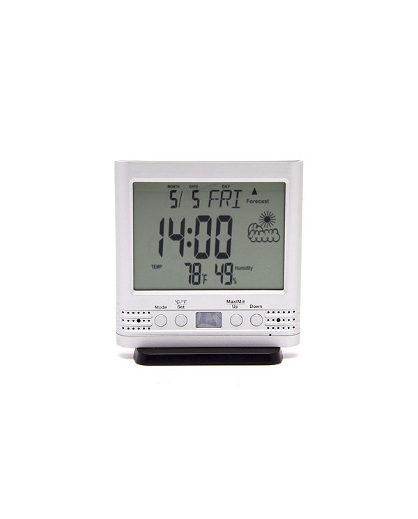 Thermomètre Horloge caméra cachée FHD 1080P 