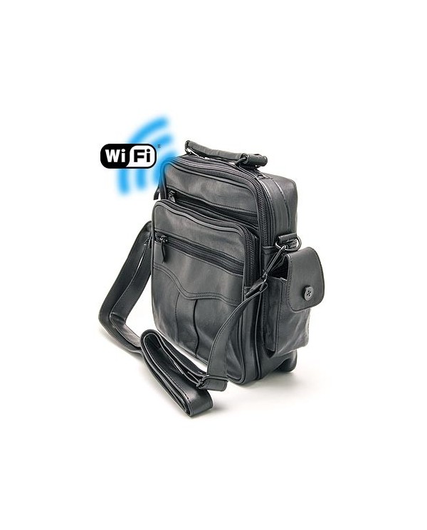 Sac bandoulière caméra cachée Wi-Fi FHD 1080P avec micro enregistreur