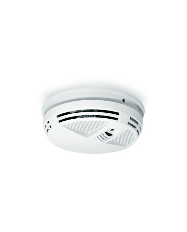 Caméra cachée ultra HD 4K dans un détecteur de fumée longue autonomie avec détection de mouvement