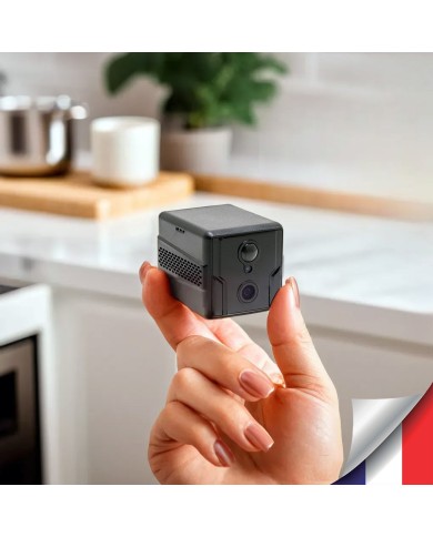 Micro caméra espion 4G HD 1080P longue autonomie détection IR invisible